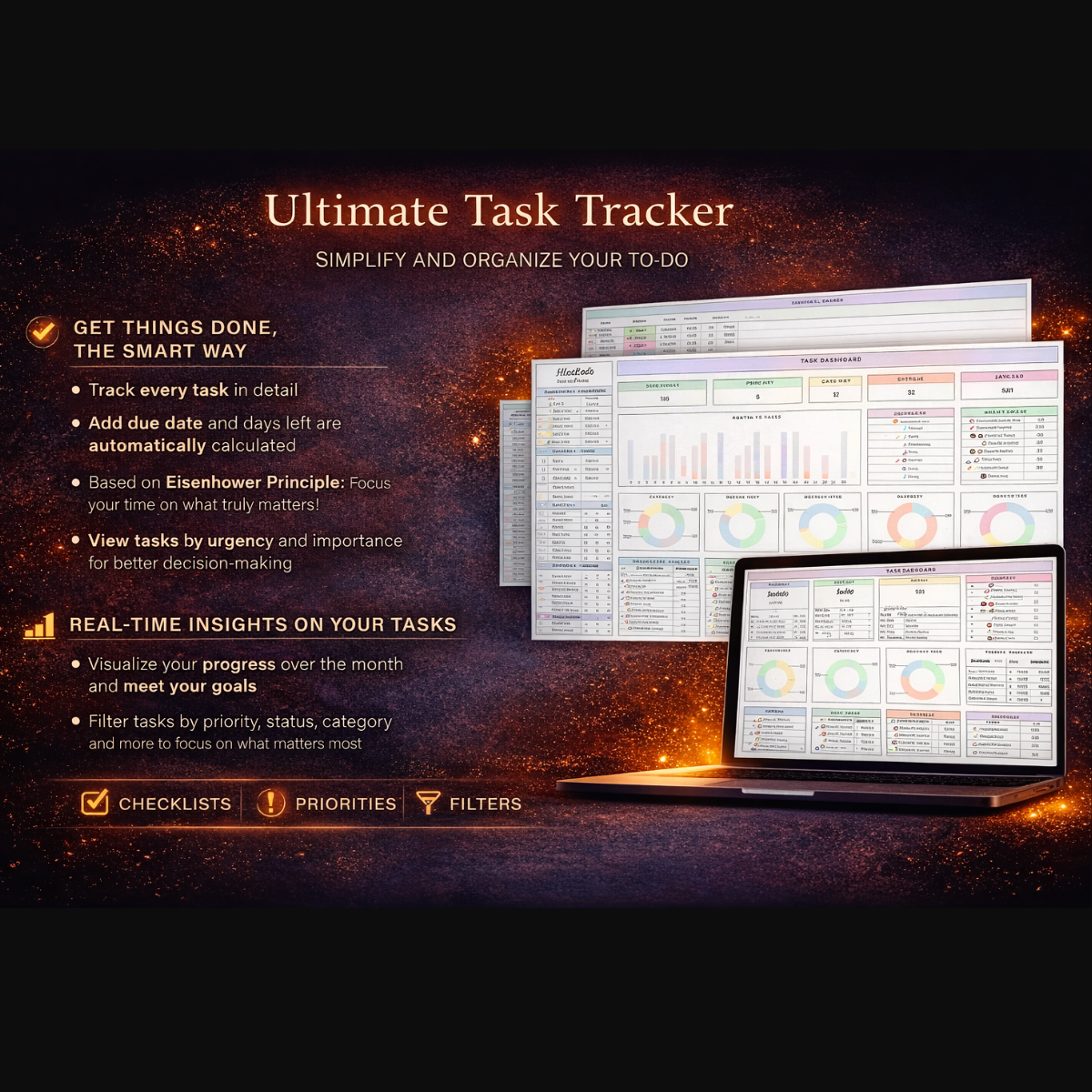 Planner habits tracking preview